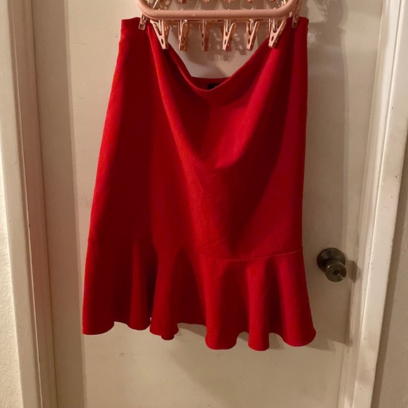 Worthington Dresses & Skirts - Red Skirt